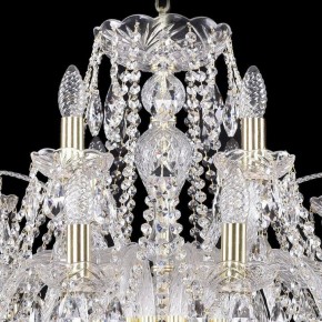 Подвесная люстра Bohemia Ivele Crystal 1411 1411/16+8/360/G в Снежинске - snezhinsk.mebel24.online | фото 4