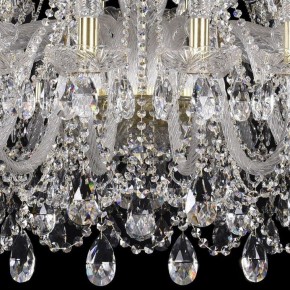 Подвесная люстра Bohemia Ivele Crystal 1411 1411/24+12/460/G в Снежинске - snezhinsk.mebel24.online | фото 3