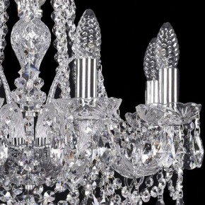 Подвесная люстра Bohemia Ivele Crystal 1411 1411/8/160/Ni в Снежинске - snezhinsk.mebel24.online | фото 2