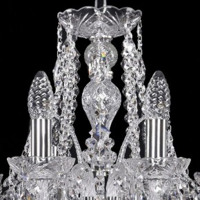 Подвесная люстра Bohemia Ivele Crystal 1411 1411/8/160/Ni в Снежинске - snezhinsk.mebel24.online | фото 4