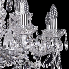 Подвесная люстра Bohemia Ivele Crystal 1411 1411/8+4/195/Ni в Снежинске - snezhinsk.mebel24.online | фото 2