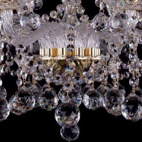 Подвесная люстра Bohemia Ivele Crystal 1413 1413/10+5/300/G/Balls в Снежинске - snezhinsk.mebel24.online | фото 4