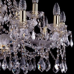 Подвесная люстра Bohemia Ivele Crystal 1413 1413/10+5/300/G/Leafs в Снежинске - snezhinsk.mebel24.online | фото 2