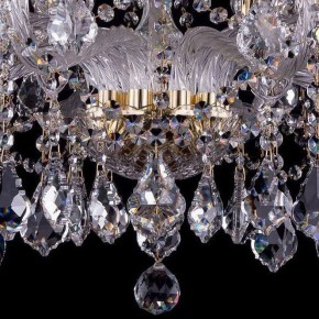 Подвесная люстра Bohemia Ivele Crystal 1413 1413/10+5/300/G/Leafs в Снежинске - snezhinsk.mebel24.online | фото 3