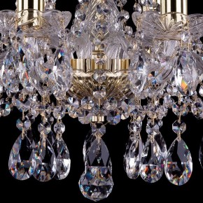 Подвесная люстра Bohemia Ivele Crystal 1413 1413/8/165/G в Снежинске - snezhinsk.mebel24.online | фото 3