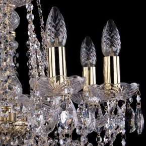 Подвесная люстра Bohemia Ivele Crystal 1413 1413/8/165/G/Tube в Снежинске - snezhinsk.mebel24.online | фото 2
