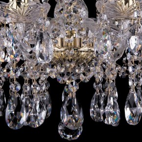 Подвесная люстра Bohemia Ivele Crystal 1413 1413/8/165/G/Tube в Снежинске - snezhinsk.mebel24.online | фото 3