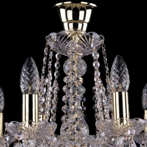 Подвесная люстра Bohemia Ivele Crystal 1413 1413/8/165/G/Tube в Снежинске - snezhinsk.mebel24.online | фото 4