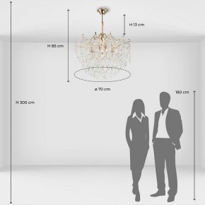 Подвесная люстра De City Бриз 38 111016006 в Снежинске - snezhinsk.mebel24.online | фото 8