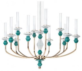 Подвесная люстра Divinare Capello 4947/01 SP-12 в Снежинске - snezhinsk.mebel24.online | фото