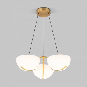 Подвесная люстра Eurosvet Emisfero 50083/3 LED золото в Снежинске - snezhinsk.mebel24.online | фото 2