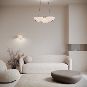 Подвесная люстра Eurosvet Emisfero 50083/3 LED золото в Снежинске - snezhinsk.mebel24.online | фото 4