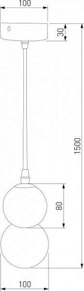 Подвесная люстра Eurosvet Polar 50250/1 LED черный в Снежинске - snezhinsk.mebel24.online | фото 3