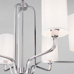 Подвесная люстра Eurosvet Purezza 60128/6 хром в Снежинске - snezhinsk.mebel24.online | фото 5