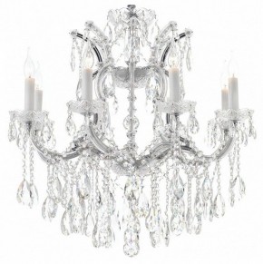 Подвесная люстра iLamp Diamond 6071-8 CR+CL в Снежинске - snezhinsk.mebel24.online | фото