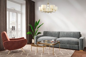 Подвесная люстра Maytoni Alloro MOD088PL-06BS в Снежинске - snezhinsk.mebel24.online | фото 4
