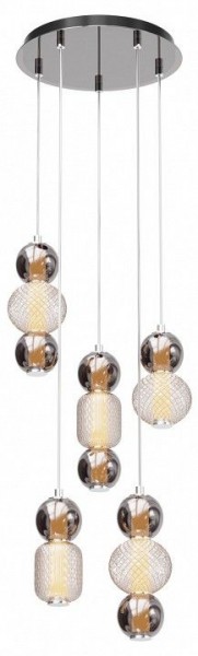 Подвесная люстра Maytoni Drop MOD273PL-L80CH3K в Снежинске - snezhinsk.mebel24.online | фото