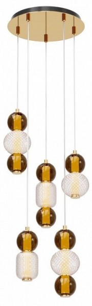 Подвесная люстра Maytoni Drop MOD273PL-L80G3K в Снежинске - snezhinsk.mebel24.online | фото