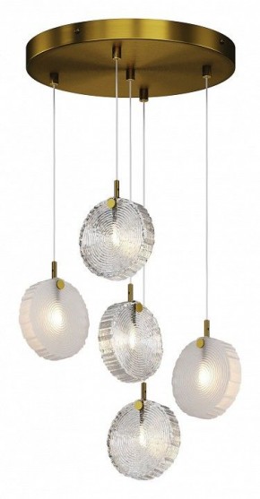 Подвесная люстра Maytoni Frozen MOD254PL-05BS в Снежинске - snezhinsk.mebel24.online | фото
