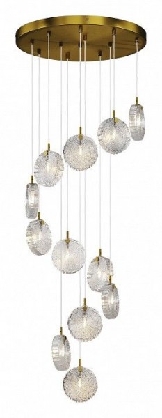 Подвесная люстра Maytoni Frozen MOD254PL-12BS в Снежинске - snezhinsk.mebel24.online | фото
