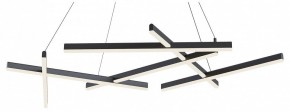 Подвесная люстра Maytoni Line MOD016PL-L80BK в Снежинске - snezhinsk.mebel24.online | фото
