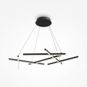 Подвесная люстра Maytoni Line MOD016PL-L80BK в Снежинске - snezhinsk.mebel24.online | фото 2