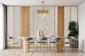 Подвесная люстра Maytoni Linn MOD091PL-07G в Снежинске - snezhinsk.mebel24.online | фото 4
