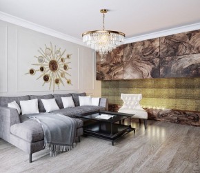 Подвесная люстра Maytoni Revero MOD085PL-12BS в Снежинске - snezhinsk.mebel24.online | фото 5