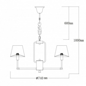 Подвесная люстра MW-Light София 10 355014608 в Снежинске - snezhinsk.mebel24.online | фото 10