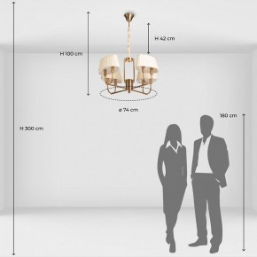 Подвесная люстра MW-Light София 10 355014608 в Снежинске - snezhinsk.mebel24.online | фото 9