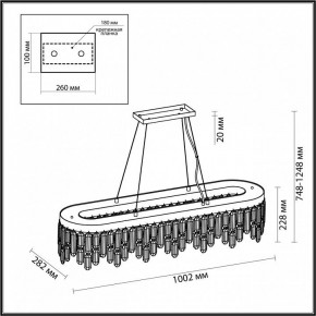 Подвесная люстра Odeon Light Dakisa 4985/12 в Снежинске - snezhinsk.mebel24.online | фото 7