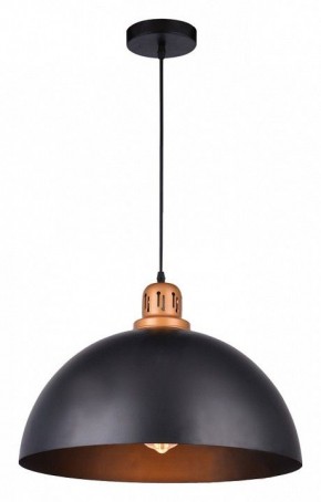 Подвесной светильник Arte Lamp Eurica A4249SP-1BK в Снежинске - snezhinsk.mebel24.online | фото 2