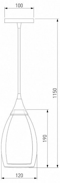 Подвесной светильник Eurosvet Cosmic 50085/1 золото в Снежинске - snezhinsk.mebel24.online | фото 5