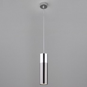 Подвесной светильник Eurosvet Double Topper 50135/1 LED хром/черный жемчуг в Снежинске - snezhinsk.mebel24.online | фото 3
