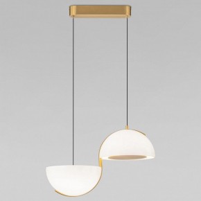 Подвесной светильник Eurosvet Emisfero 50083/2 LED золото в Снежинске - snezhinsk.mebel24.online | фото