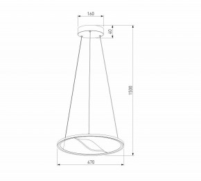 Подвесной светильник Eurosvet Occhio 40026/1 LED серый в Снежинске - snezhinsk.mebel24.online | фото 5