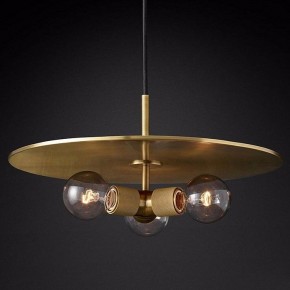 Подвесной светильник Imperiumloft Rh Utilitaire Disk Triple Pendant 40.2339 в Снежинске - snezhinsk.mebel24.online | фото