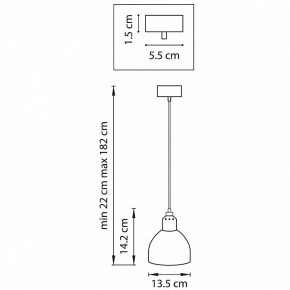 Подвесной светильник Lightstar Loft 865017 в Снежинске - snezhinsk.mebel24.online | фото 3