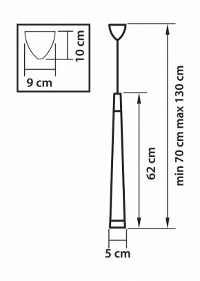 Подвесной светильник Lightstar Punto 807014 в Снежинске - snezhinsk.mebel24.online | фото 3