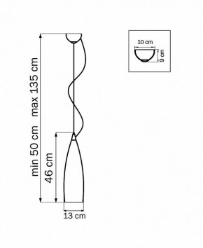 Подвесной светильник Lightstar Volare 804010 в Снежинске - snezhinsk.mebel24.online | фото 4