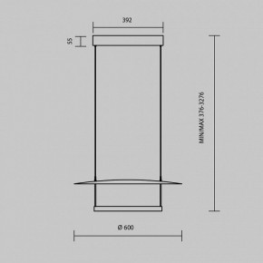 Подвесной светильник Maytoni Ambience MOD280PL-L30B3K1 в Снежинске - snezhinsk.mebel24.online | фото 4