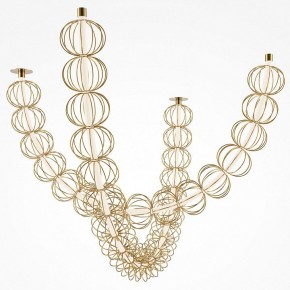 Подвесной светильник Maytoni Golden Cage MOD216PL-L42G3K в Снежинске - snezhinsk.mebel24.online | фото 2