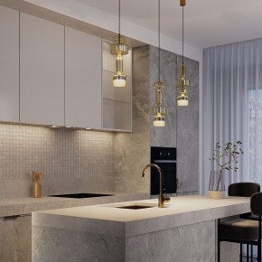 Подвесной светильник Maytoni Level MOD253PL-L18BS3K3 в Снежинске - snezhinsk.mebel24.online | фото 3