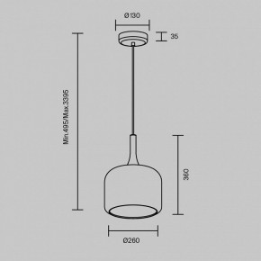 Подвесной светильник Maytoni Spirito MOD286PL-L18W3K в Снежинске - snezhinsk.mebel24.online | фото 9