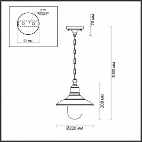 Подвесной светильник Odeon Light Campa 4965/1 в Снежинске - snezhinsk.mebel24.online | фото 5