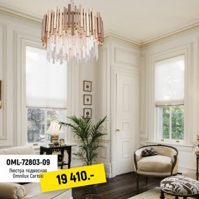 Подвесной светильник Omnilux Carisio OML-72803-09 в Снежинске - snezhinsk.mebel24.online | фото 3