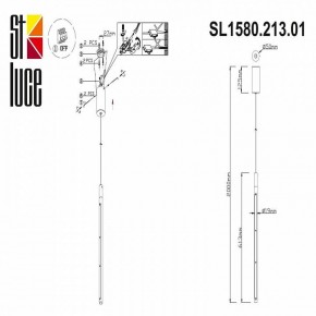 Подвесной светильник ST-Luce Ralio SL1580.213.01 в Снежинске - snezhinsk.mebel24.online | фото 4