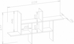 Полка навесная ПК-6 в Снежинске - snezhinsk.mebel24.online | фото 4