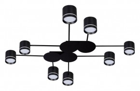 Потолочная люстра Arte Lamp Legacy A8024PL-8BK в Снежинске - snezhinsk.mebel24.online | фото