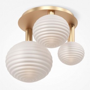 Потолочная люстра Maytoni Halo MOD268CL-03G в Снежинске - snezhinsk.mebel24.online | фото 2